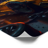 Sportwagenposter Poster (Ecke)