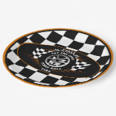 Sportwagenrennen Vorräte an Party mit kontrolliert Pappteller (Schrägansicht)