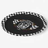 Sportwagenrennen Vorräte an Party mit kontrolliert Pappteller (Schrägansicht)