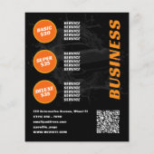 Sportwagenwäsche Flyer (Hinten)