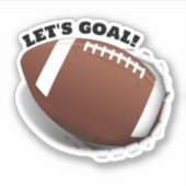 Sportwettmachen Aufkleber (Vorderseite)