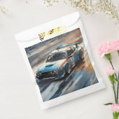 Sporty Blue Racing Auto Geschenktütchen (Versiegelt)