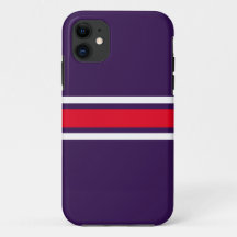 Sporty Bold Lila, hellrote Streifen