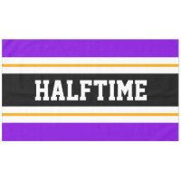 Sporty Bright Lila Schwarz-weiße HALFTIME Streifen