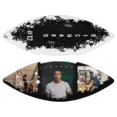 Sporty Custom Player Name & Nummer 3 Foto Collage Football (Paneele)