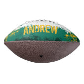 Sporty Custom Player Name & Nummer 3 Foto Collage Football (Gedreht 270)