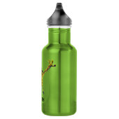 Sporty Frog, funny Custom Trinkflasche (Rechts)