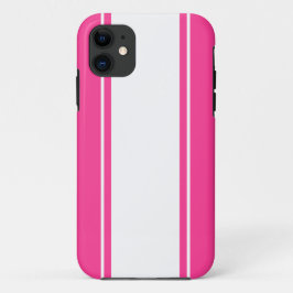 Sporty Fun Chic Hellrosa Streifen Case-Mate iPhone Hülle