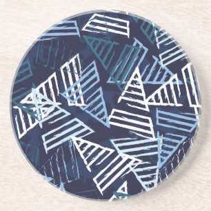 Sporty Fun: Creative Nahtlose Tapete. Getränkeuntersetzer