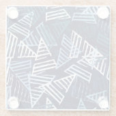 Sporty Fun: Creative Nahtlose Tapete. Glasuntersetzer (Rückseite)