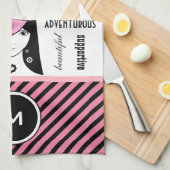 Sporty & Girl Cool Sports/Gym Handtuch (Viertel Falte)