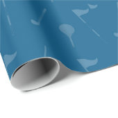 Sporty Golf Gift Wrap for Golf Lovers Geschenkpapier (Rolleneckpunkt)