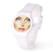 Sporty Legen Sie Ihre eigene Coole Bilddatei ein Armbanduhr (Winkel)