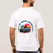 Sporty Luxury Car T-Shirt (Rückseite)