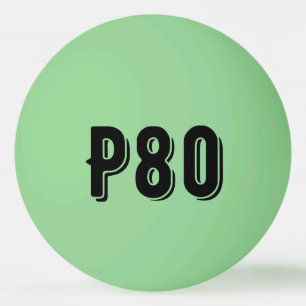 Sporty mit Monogramm P80 Tischtennisball