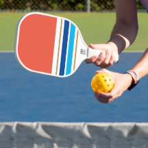 Sporty Orange Color Block Navy Blue Racing Stripes