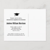 Sporty Prep Abschluss Foto Class 2016 Einladungspostkarte (Rückseite)