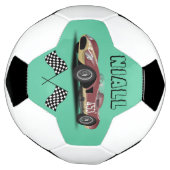 Sporty Race Car Fußball (Gedreht)
