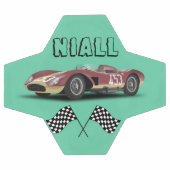Sporty Race Car Fußball (Flach)