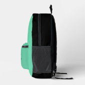 Sporty Race Car Personalisiert Bedruckter Rucksack (Rechts)