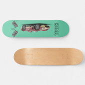 Sporty Race Car Skateboard (Horizontal)