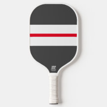 Sporty Red White Racing Stripes Grau Hintergrund