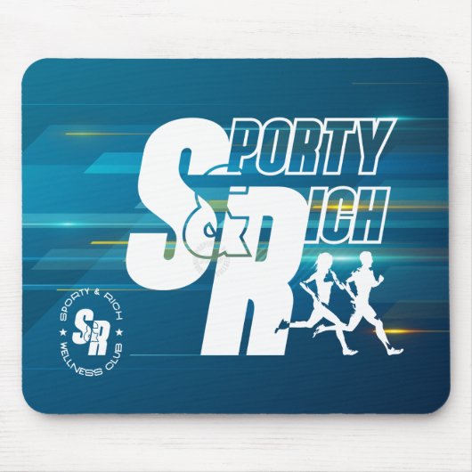Sporty & Rich | Mousepad (Vorne)
