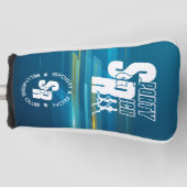 Sporty & Rich | Putter-Abdeckung für Golf Headcover (Vorderseite)
