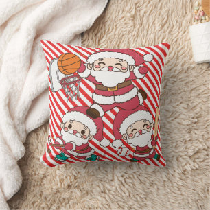 Sporty Santa Kissen