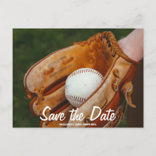 Sporty Save-the-Date-Ankündigungspostkarte Feiertagspostkarte