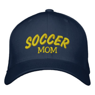 Sporty Soccer Mama bestickte Baseball Cap Baseballkappe