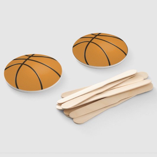 Sporty Stylized Basketball Fächer (Non-assembled)