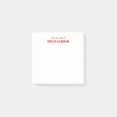 Sporty Varsity Style From The Desk Of Post-it Klebezettel (Vorderseite)