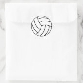 Sporty Volleyball Sticker (Tasche)