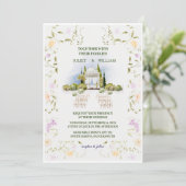 Sporty Wedding Invitation | Glass House  Einladung (Stehend Vorderseite)