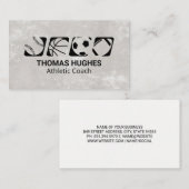 Sportzentrum | Athletik Visitenkarte (Vorne/Hinten)