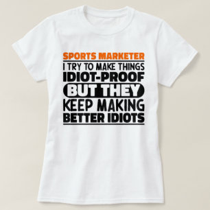 Sportzentrum versuche ich Dinge zu machen Lustige T-Shirt