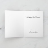 S'posin' ein Ghost lief nach Yoo-oo-oo! Karte (Innenseite)