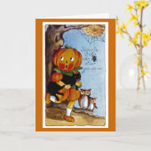 S'posin' ein Ghost lief nach Yoo-oo-oo! Karte (Gelbe Blume)