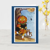 S'posin' ein Ghost lief nach Yoo-oo-oo! Karte (Gelbe Blume)