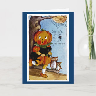 S'posin' ein Ghost lief nach Yoo-oo-oo! Karte