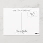 S'posin' ein Ghost lief nach Yoo-oo-oo! Postkarte (Rückseite)