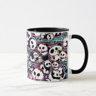 Spot den Panda! Panda Doodles Tasse