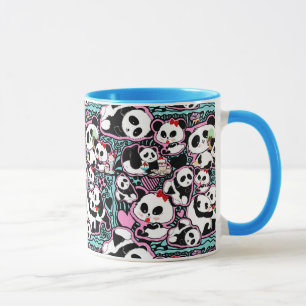 Spot den Panda! Panda Doodles Tasse