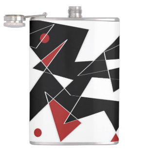 Spot die roten Bälle Flachmann