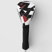 Spot die roten Bälle Golf Headcover (Vorderseite)