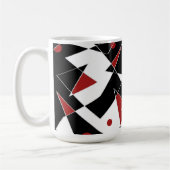 Spot die roten Bälle Kaffeetasse (Links)