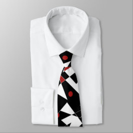 Spot die roten Bälle Krawatte