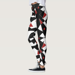 Spot die roten Bälle Leggings