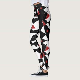 Spot die roten Bälle Leggings